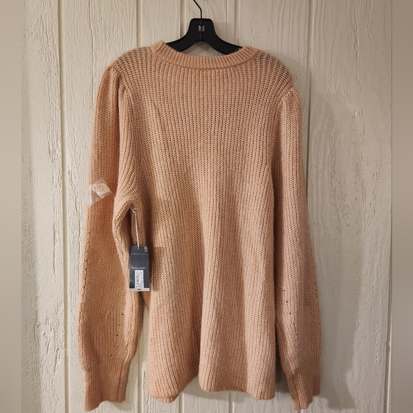 Worthington Ballon Sleeve Crew Neck Sweater - Picture 7 of 11